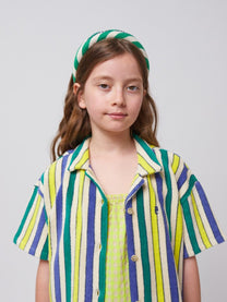 Shirt Terry cloth | Multicolor stripes | Bobo Choses