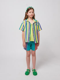 Shirt Terry cloth | Multicolor stripes | Bobo Choses