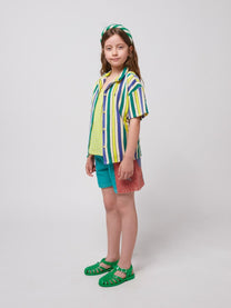 Shirt Terry cloth | Multicolor stripes | Bobo Choses