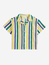 Shirt Terry cloth | Multicolor stripes | Bobo Choses