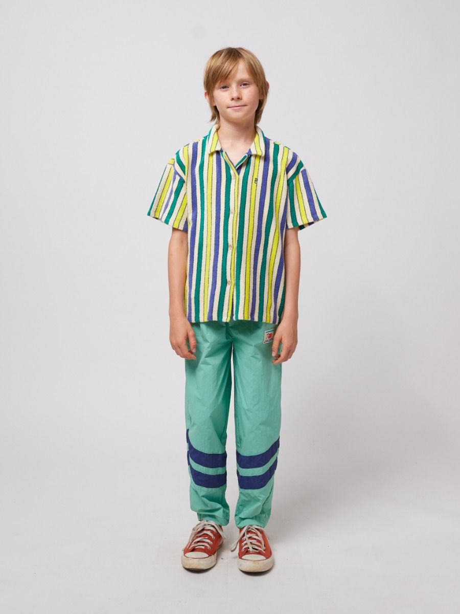 Shirt Terry cloth | Multicolor stripes | Bobo Choses
