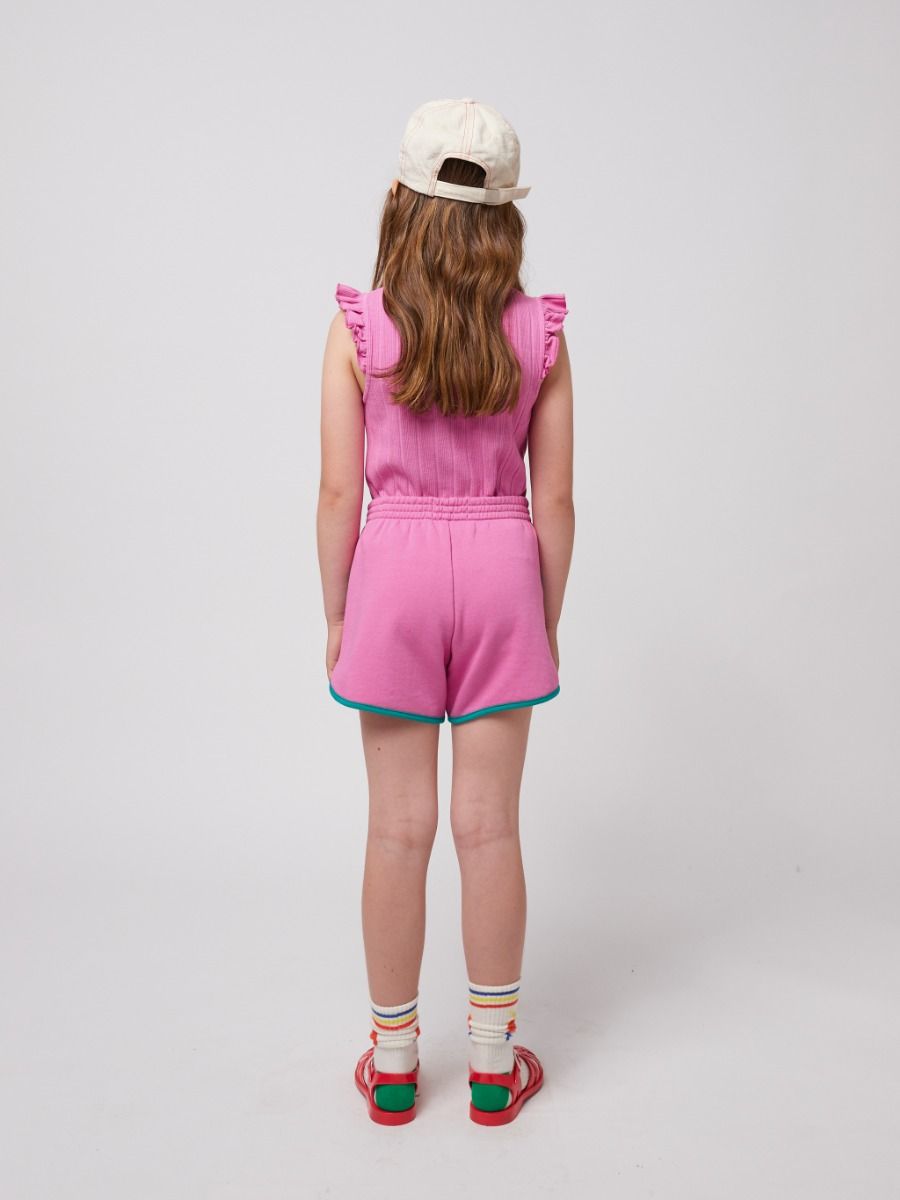 Shorts Pink color block | Bobo Choses