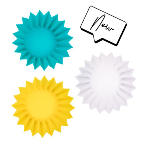 Silicone molds yellow | 3 pieces | Lunch Punch