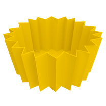 Silicone molds yellow | 3 pieces | Lunch Punch
