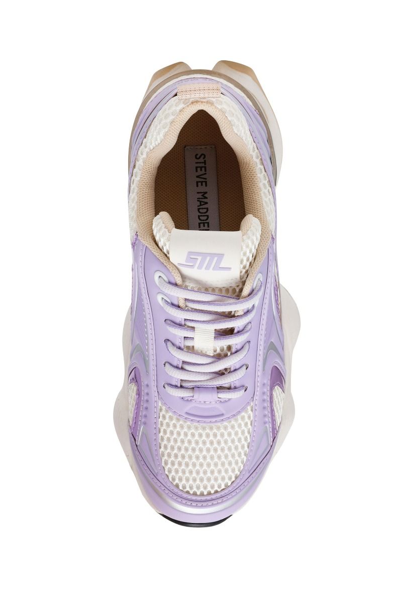 Sneaker Speedster-E | White/lavender | Steve Madden