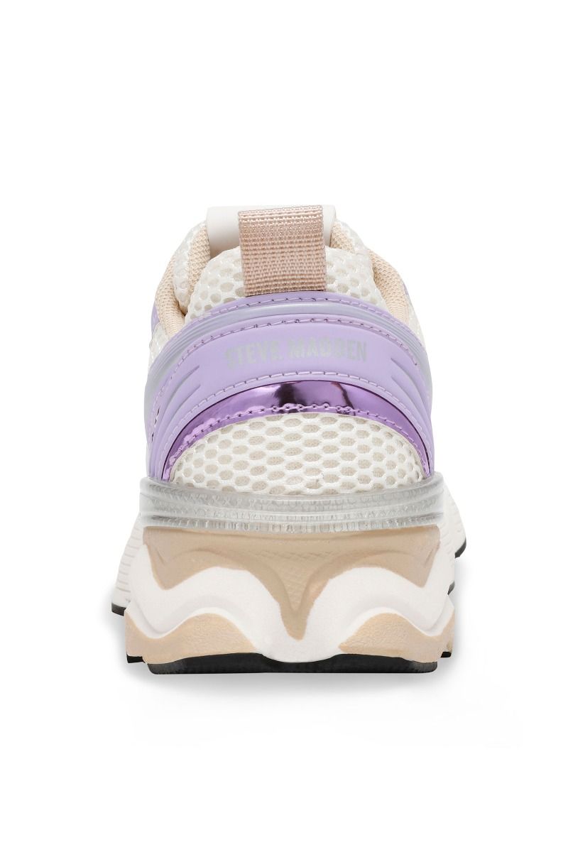 Sneaker Speedster-E | White/lavender | Steve Madden