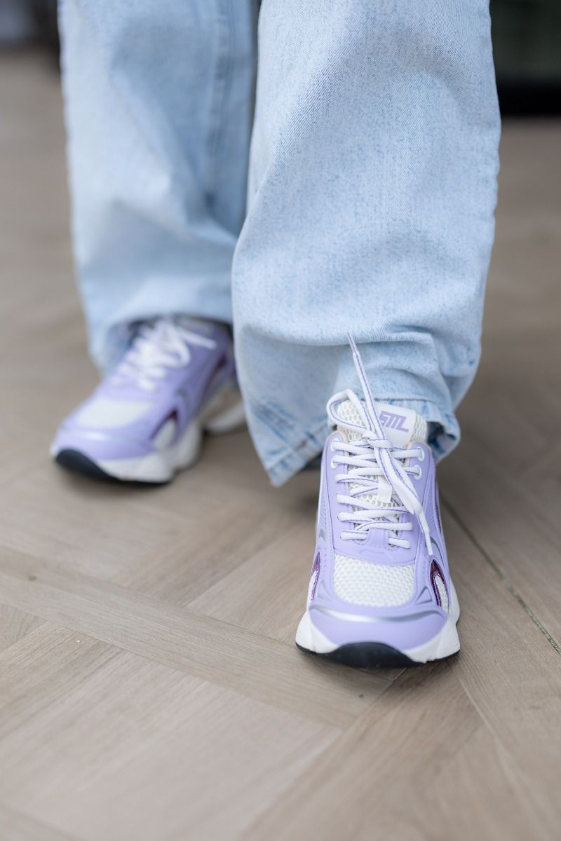 Sneaker Speedster-E | White/lavender | Steve Madden