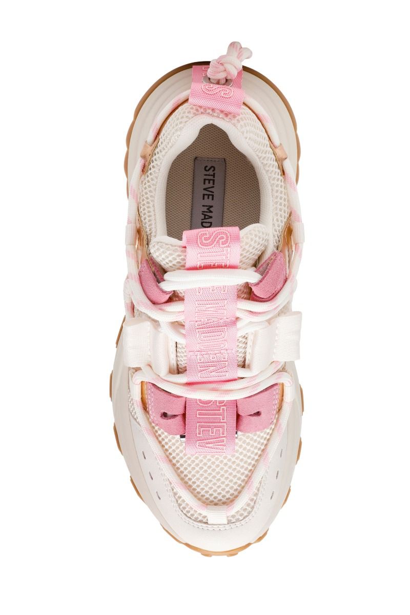 Sneaker Tazmania | White/pink | Steve Madden