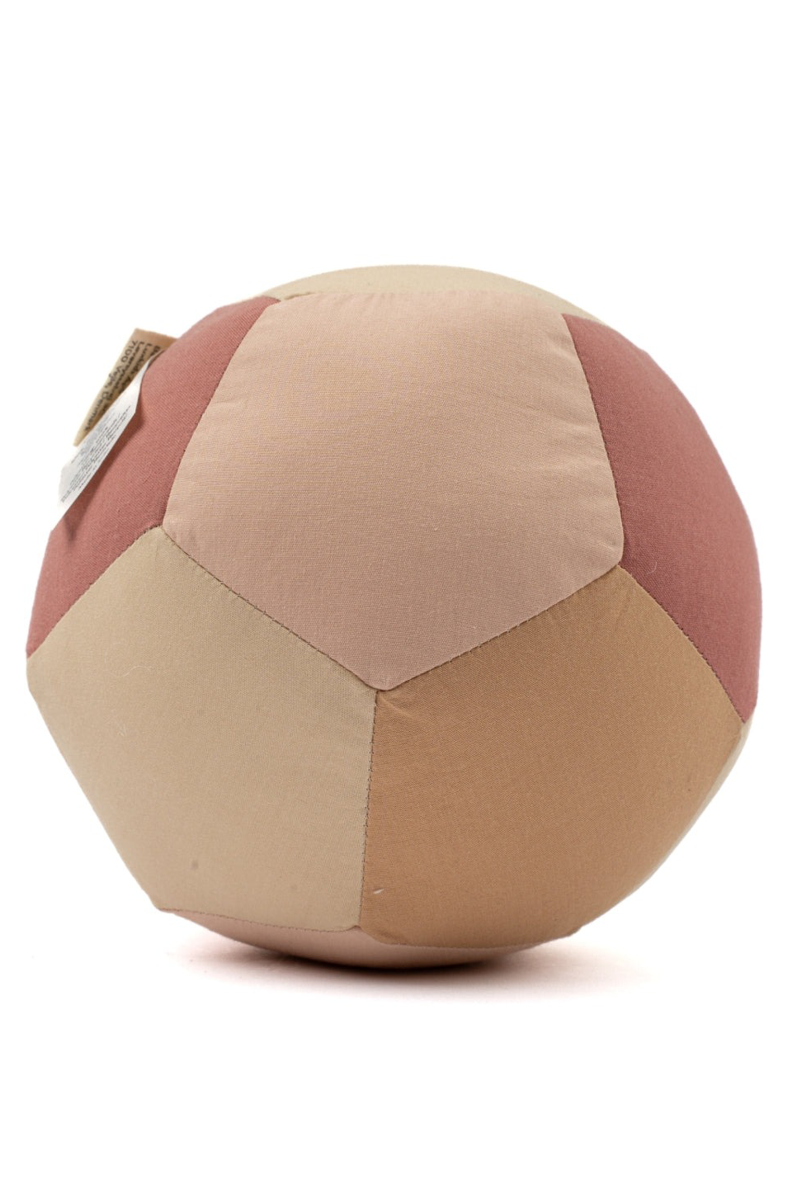 Stoffen speelbal | Rose mix | Fabelab