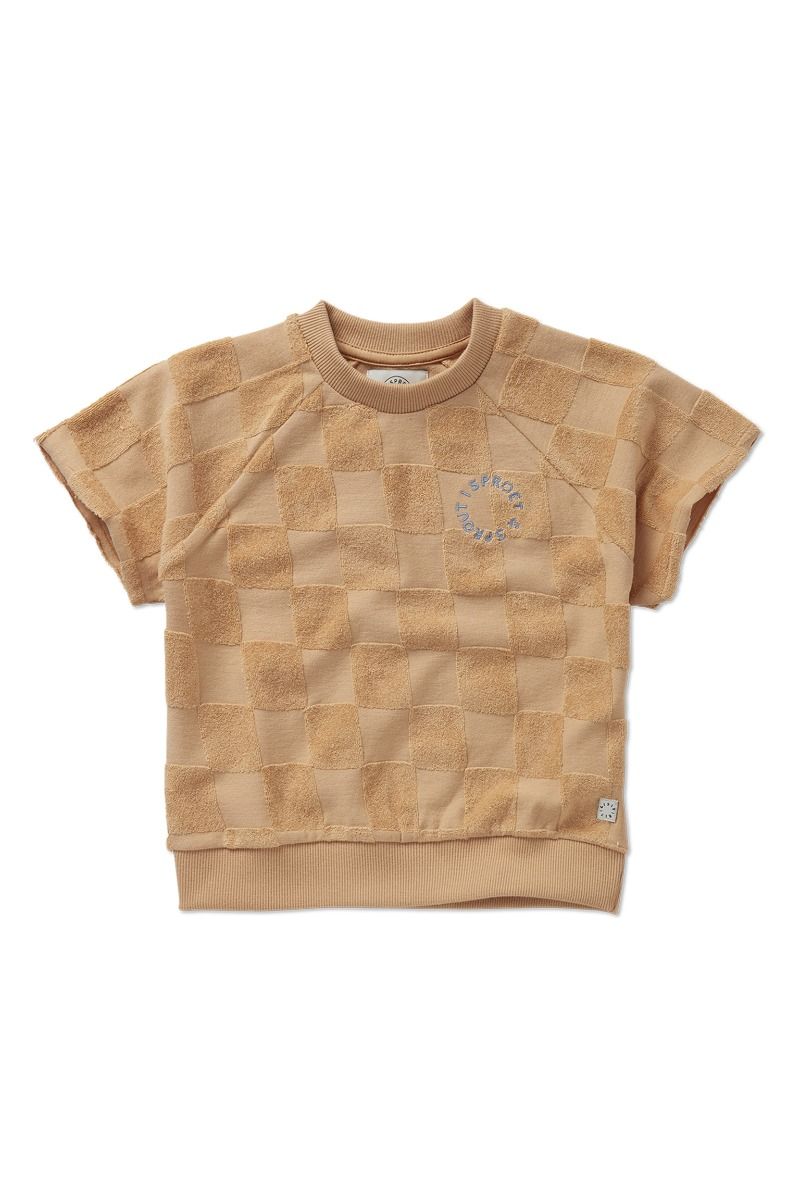 Sweatshirt Raglan stripes | Nectarine | Sproet & Sprout