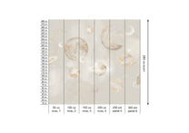 Behang Pastel Planets | Beige
