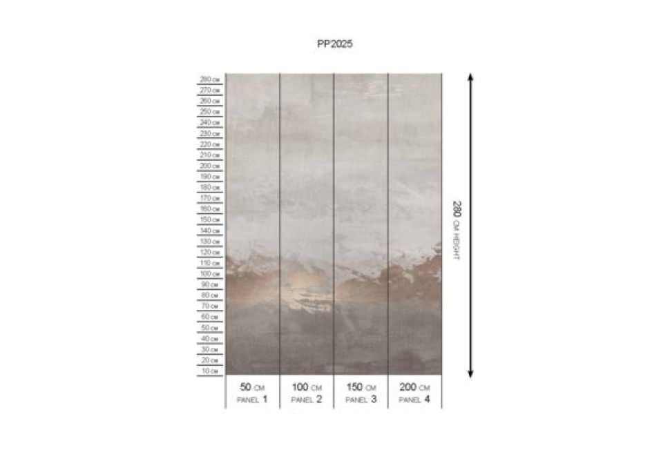 Behang Abstract | Taupe