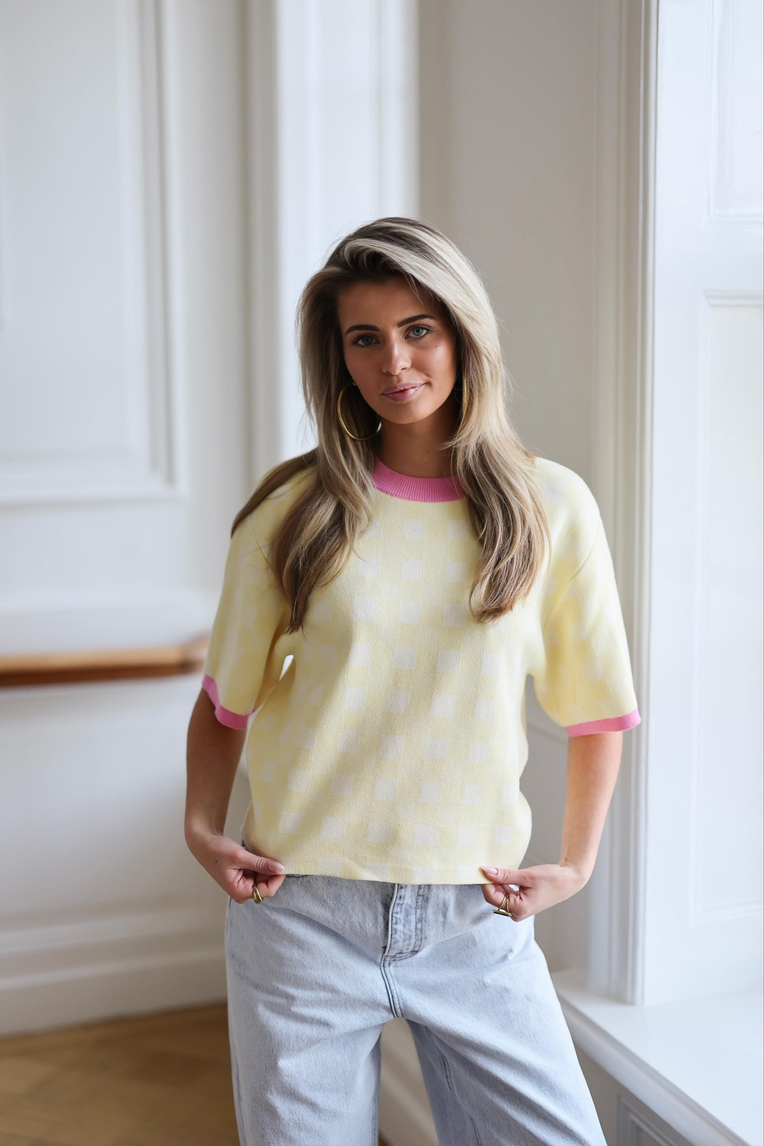 Top Check me out | Butteryellow | Studio Poespas