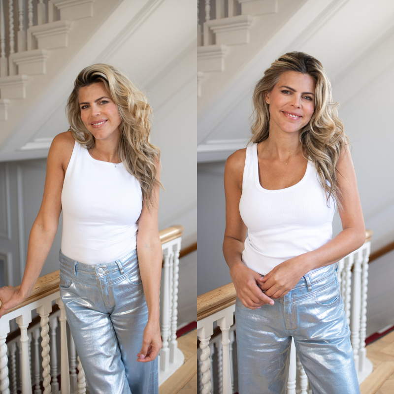 Top Drew reversible | Bright White | Gestuz