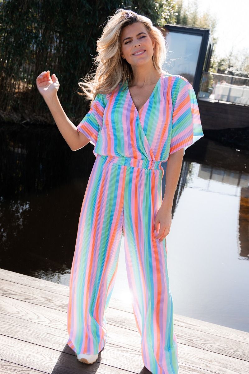 Top Plissé | Rainbow cake | Studio Poespas