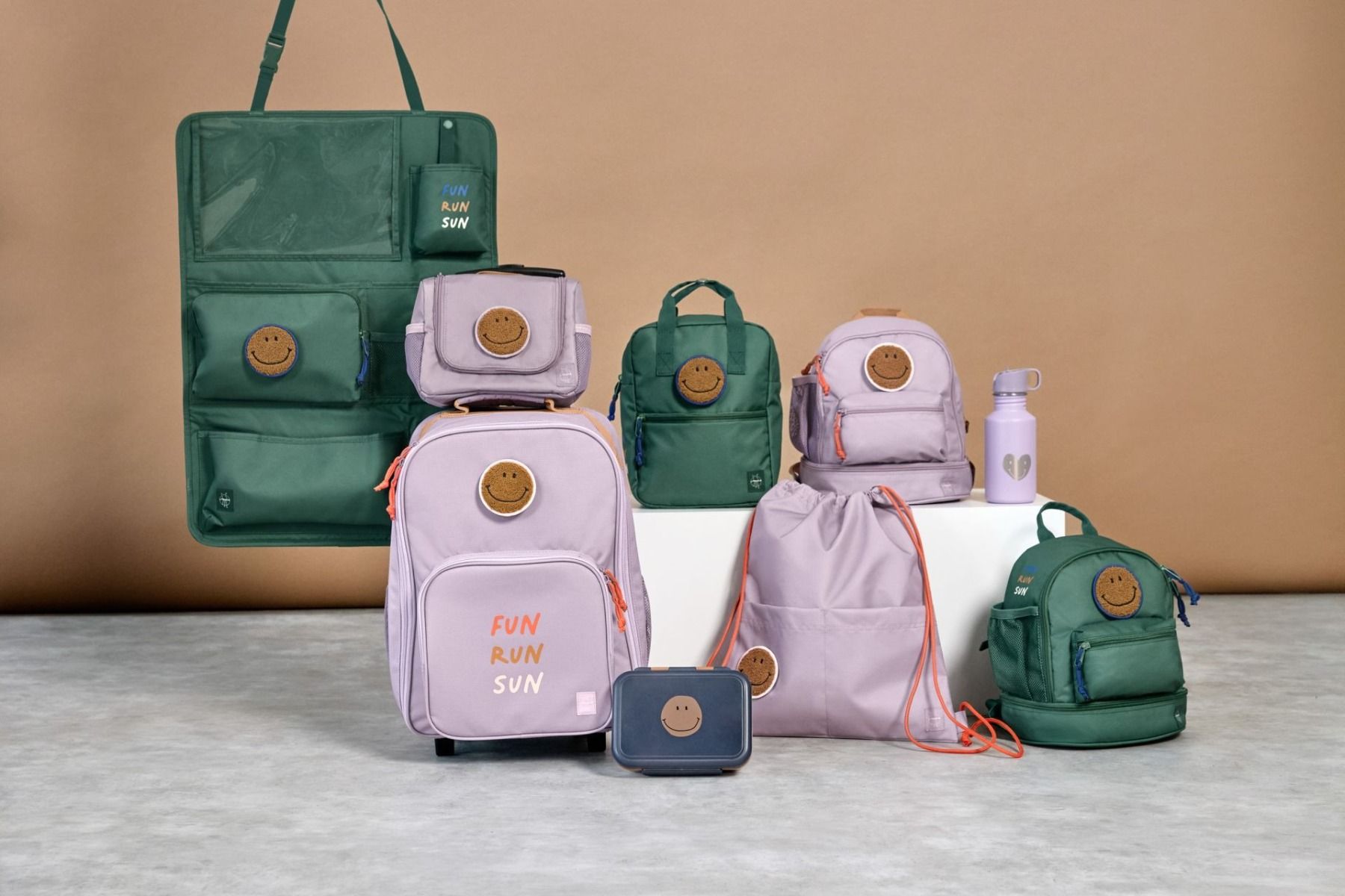 Trolley little gang | Lila | Lässig