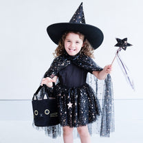 Verkleedcape Aurora | Black | Mimi & Lula