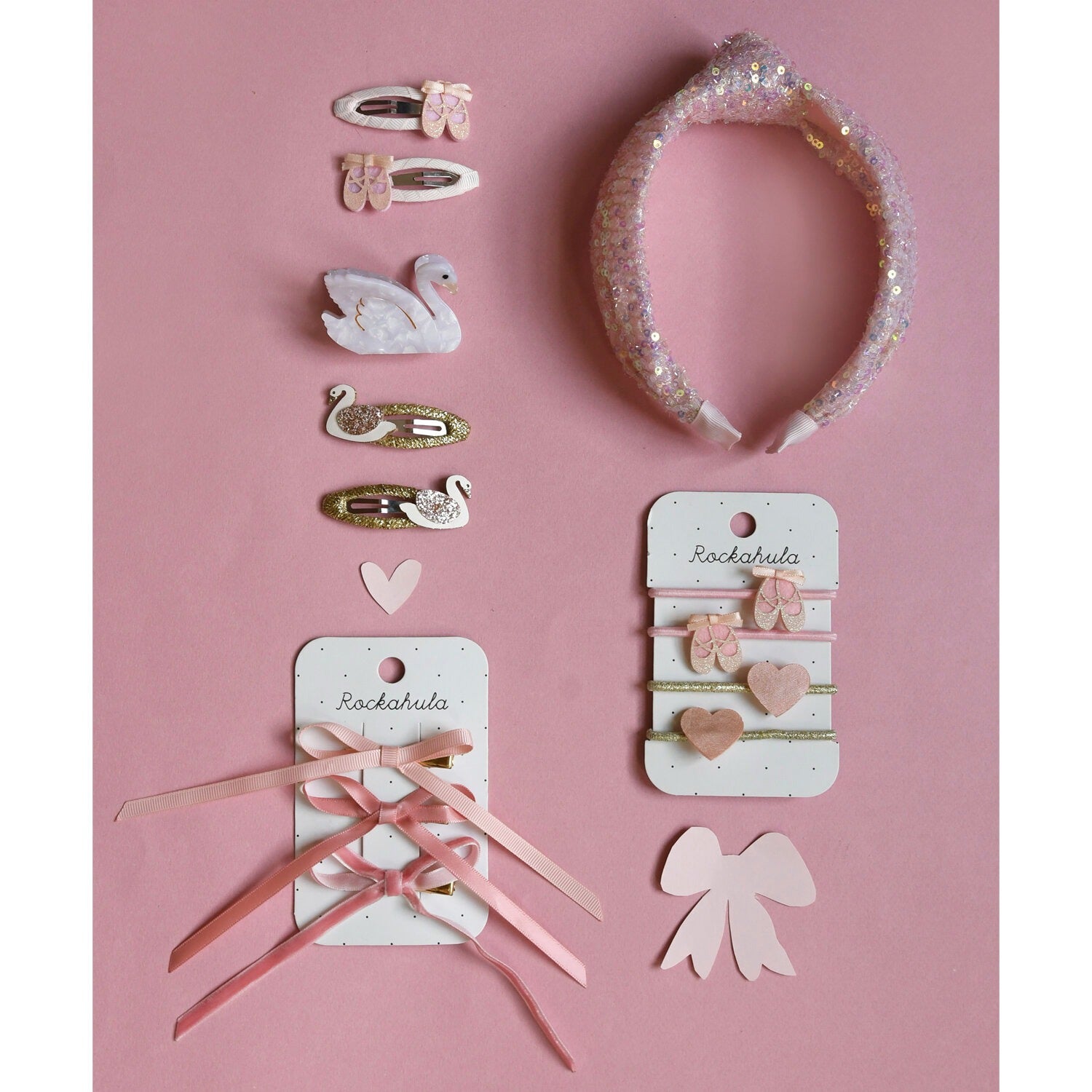 Very cutesy long bow clips | Rockahula