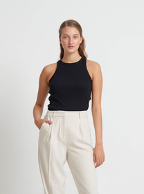 Katy Rib Tank top | Bruuns Bazaar