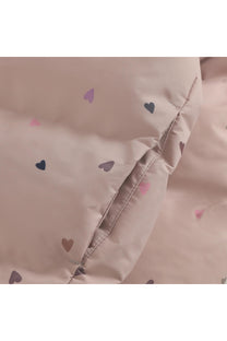 Winterjas Quilt AOP | Adobe Rose | En Fant
