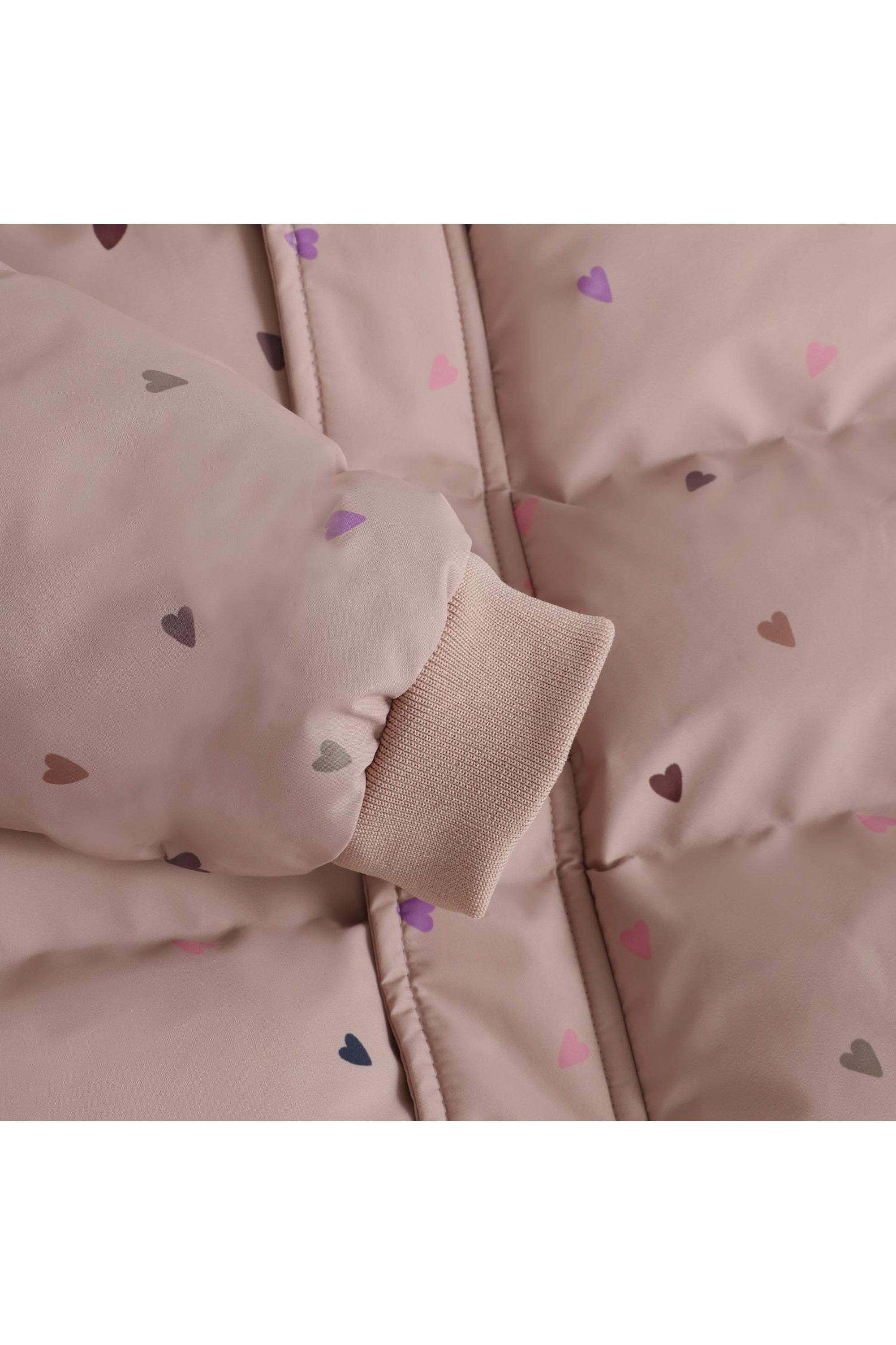Winterjas Quilt AOP | Adobe Rose | En Fant