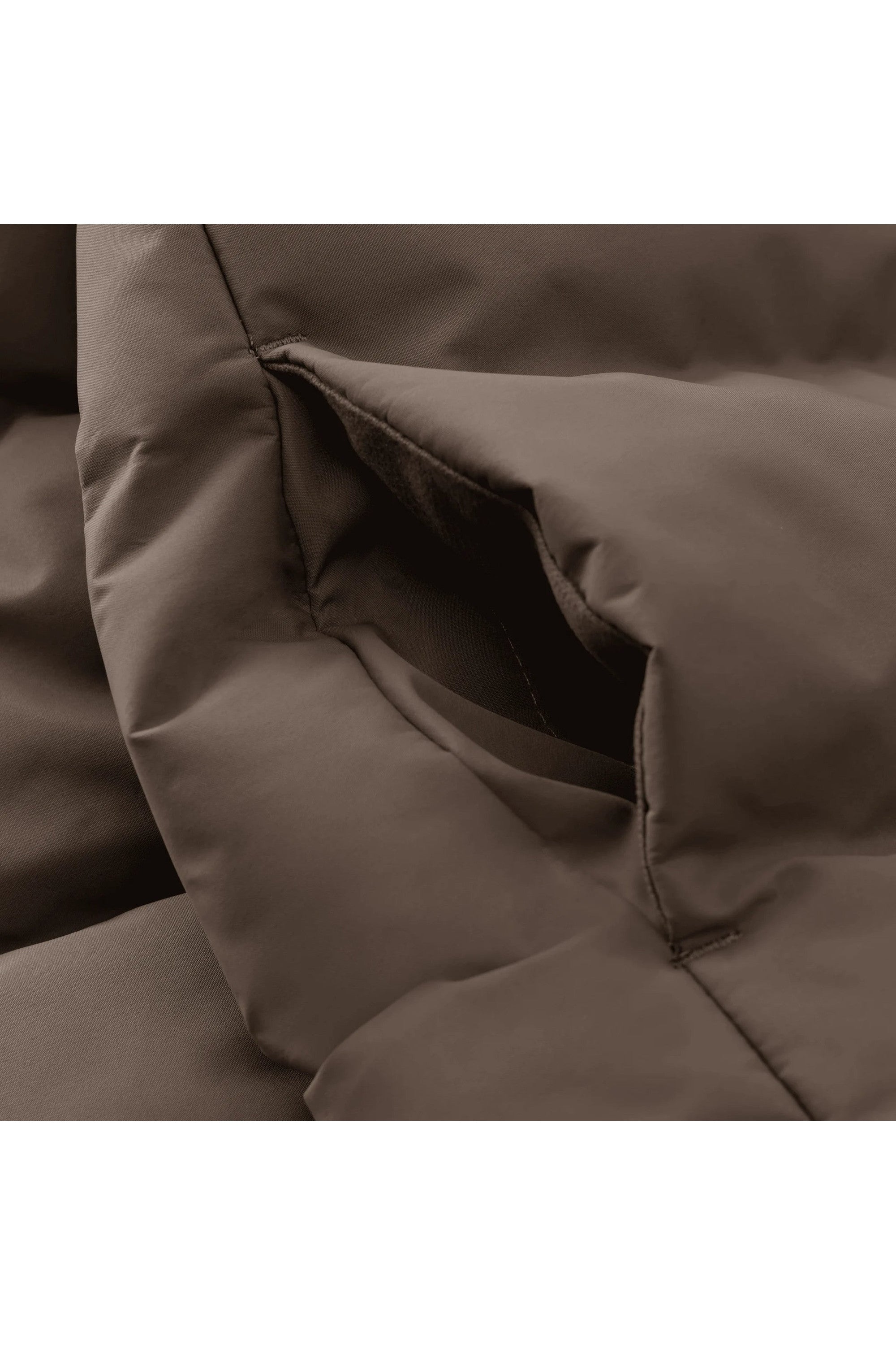 Winterjas Quilt Solid | Pine Bark | En Fant