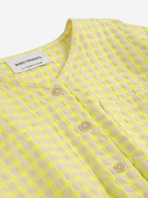 Woven playsuit Vichy | Bobo Choses