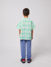 Woven shirt Lucky fish all over | Bobo Choses