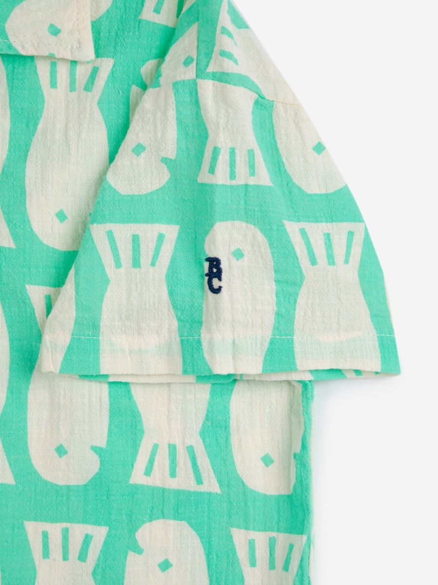 Woven shirt Lucky fish all over | Bobo Choses