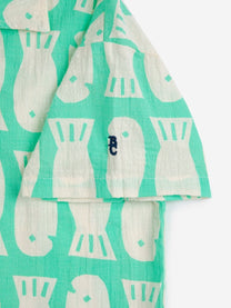 Woven shirt Lucky fish all over | Bobo Choses