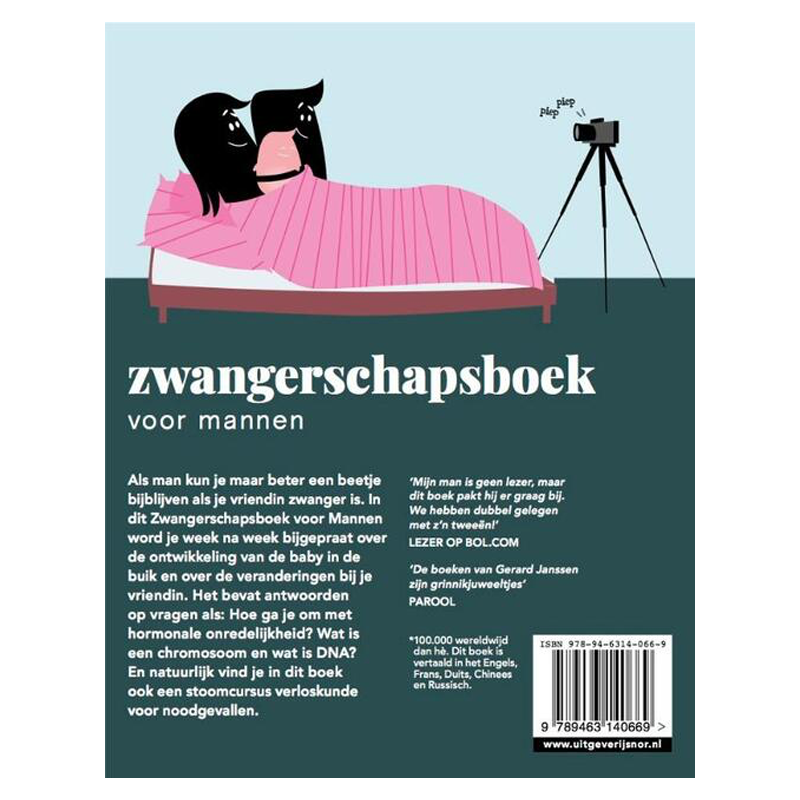 Zwangerschapsboek voor mannen | Mannenboeken