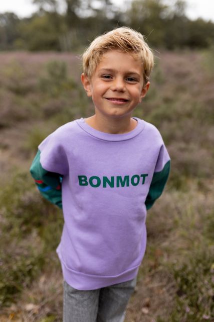 Sweatshirt Bonmot | Lila | Bonmot 