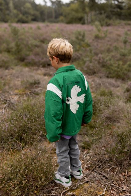 Peace Jacket | Groen | Mini Rodini x Wrangler