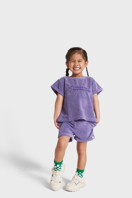T-shirt purple plush | Alix the label