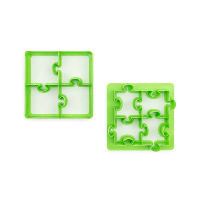 Brooduitstekers puzzel | 2 stuks | Yumbox