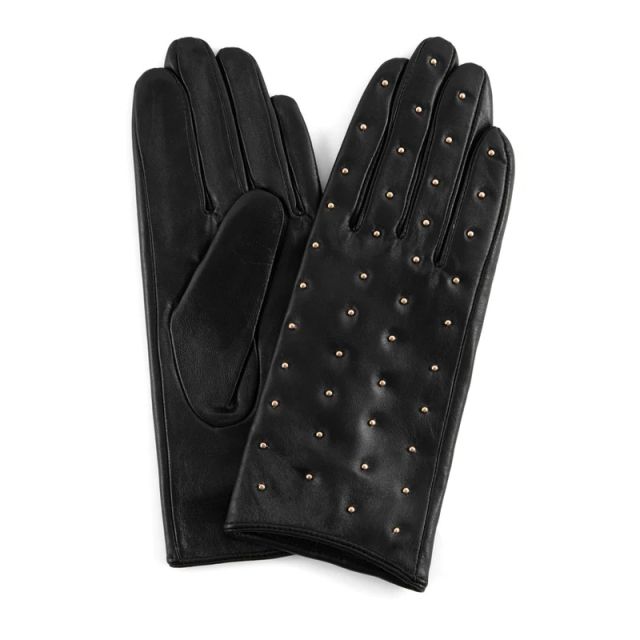 Handschoenen met studs | Soft leather