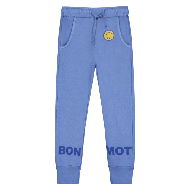 Fleece broek | Mid Blue | Bonmot