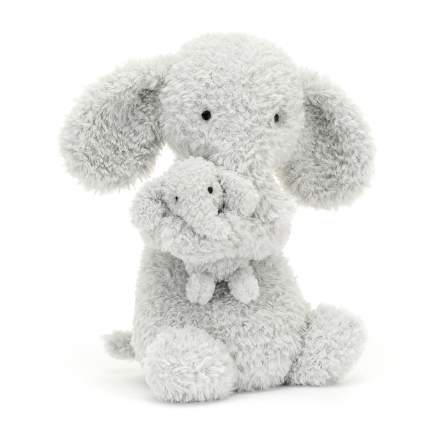 Knuffel Huddles Grey Elephant | Jellycat