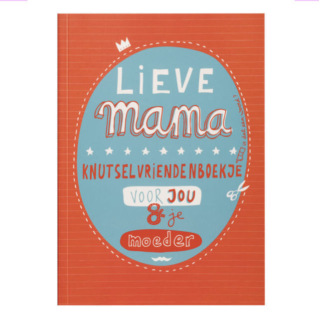 Lieve mama | Knutselvriendenboekje voor jou & je moeder | Kinderboeken