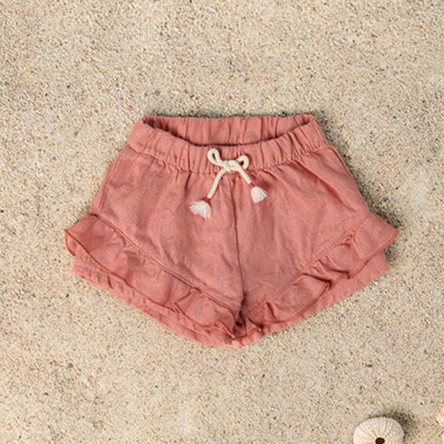 Linnen short | Coral | Play Up