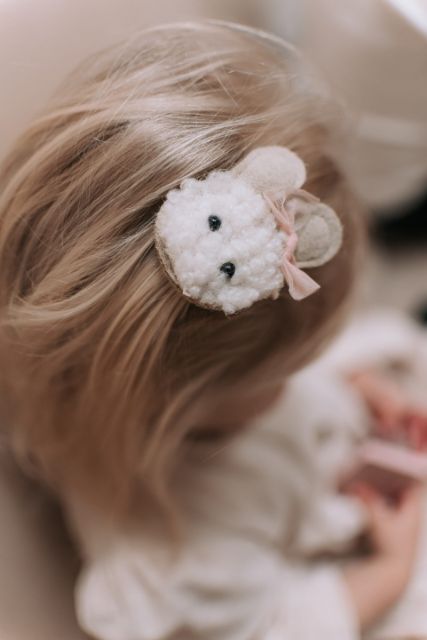Haarklem fluffy rabbit | Teddy