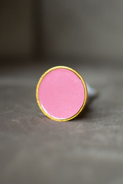 Kastknop rond | Pink