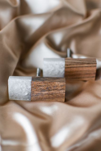 Kastknop | Marble Wood