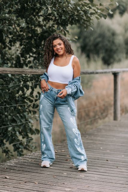 Wide leg jeans Giulia | Refined Department