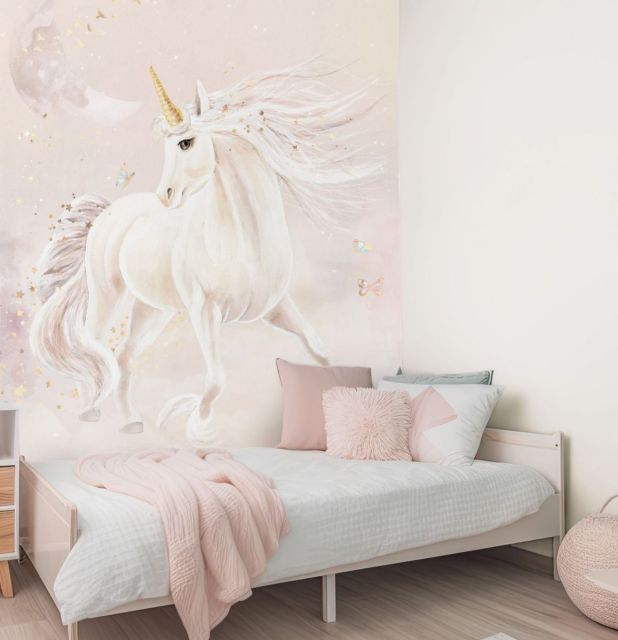 Behang Dreamy unicorn 