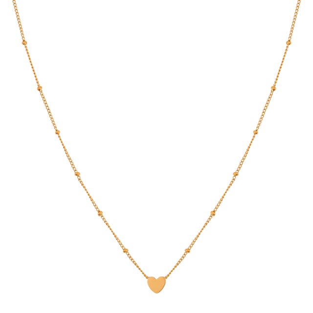 Ketting full of love | Silver/gold kids