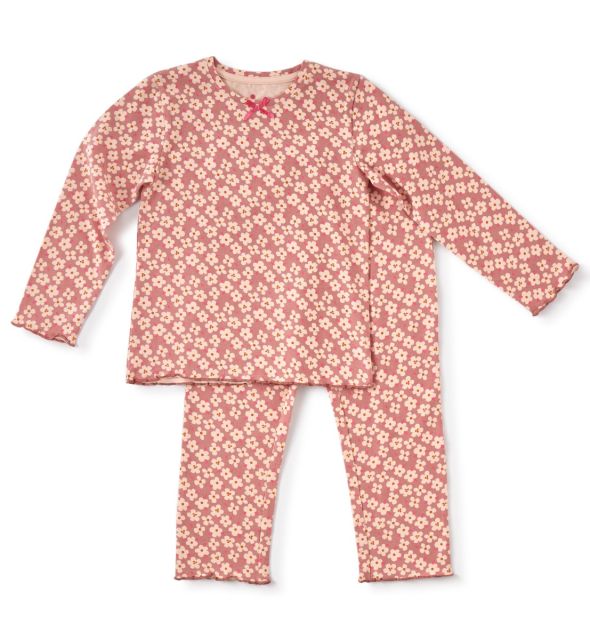 Pyjama madelief meisjes | Little Label