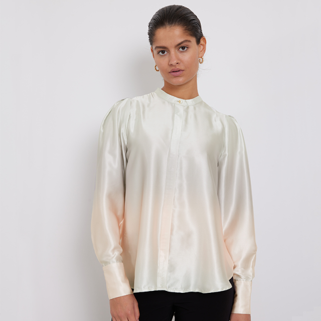 Shirt Blanca | Faded Print | Bruuns Bazaar