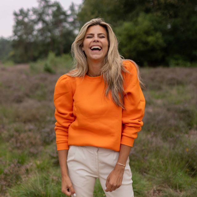 Sweater Peva | Oranje | Sisters Point