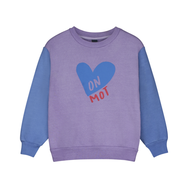Sweatshirt So much love | Lila | Bonmot